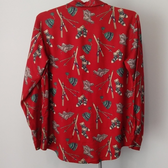 VINTAGE Eddie Bauer "Ski" Shirt - Picture 8 of 8